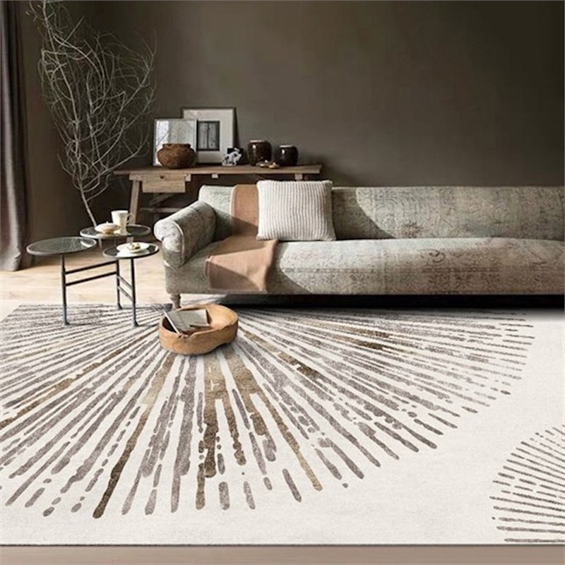 Ковер безворсовый "Одуванчики браун" 2033