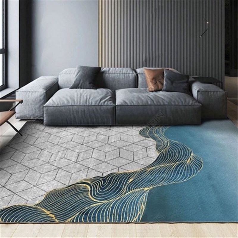 Ковер безворсоовый "Волна лофт" 1833