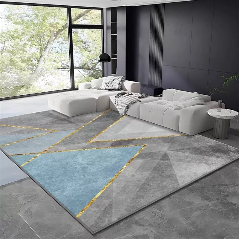 Ковер безворсовый "Голубой Эверест" 1837