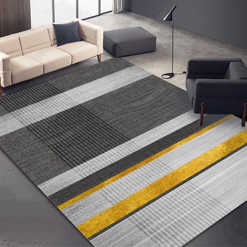 Ковер безворсовый "Желтая полоса" 1762