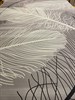 Ковер безворсовый  "Серые перья" - фото 16535