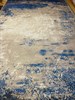 Ковер на пол для комнаты безворсовый "Синий бетон" - фото 18034