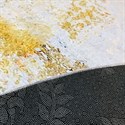 Круглый ковер без ворса / Бархатный велюр "Золотая луна" 1845 - фото 6427